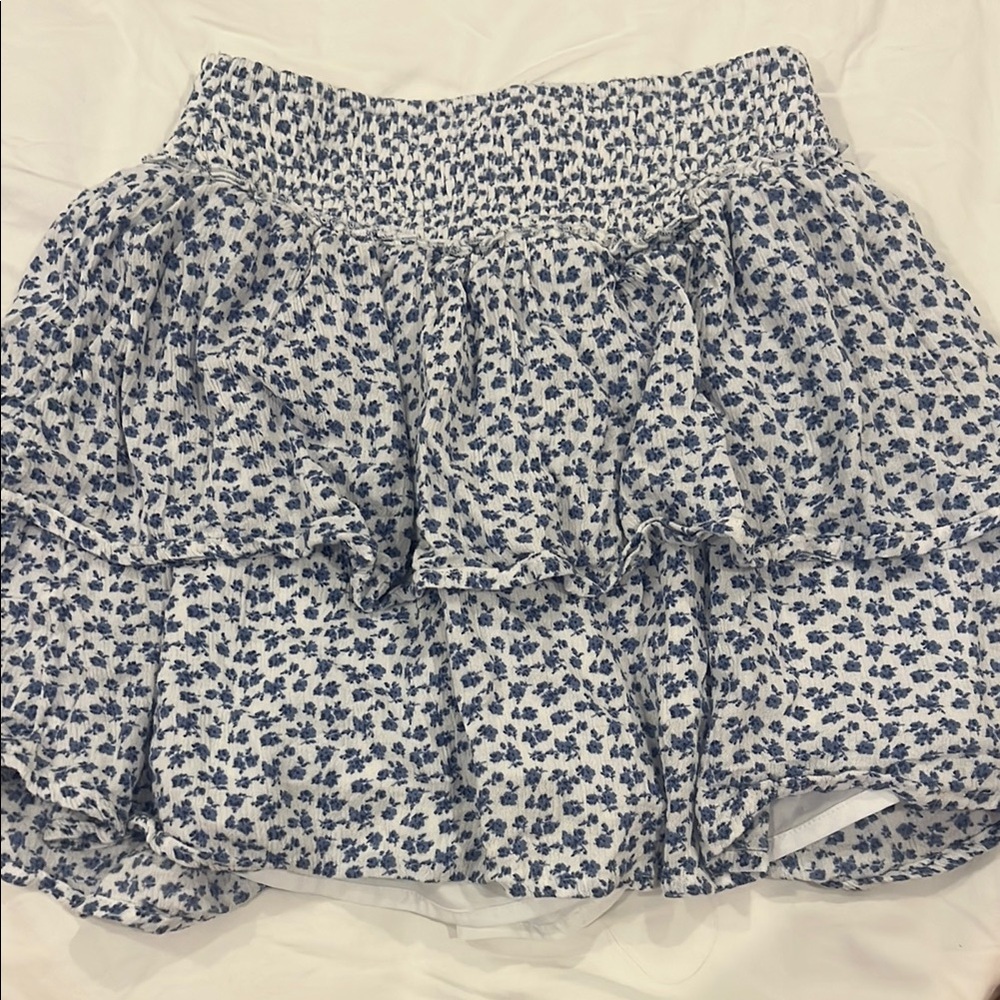 Hollister floral skirt